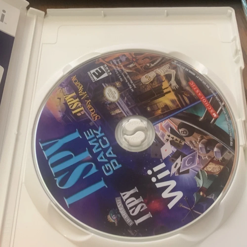 𝅺wii I spy game pack
